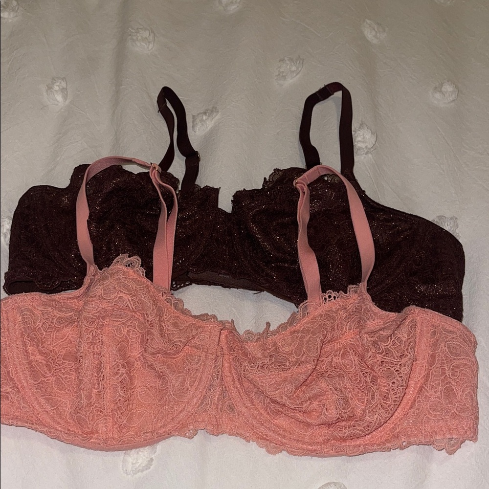 Soma unlined lace bras 38C